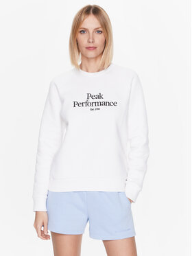 Peak Performance Peak Performance Bluza Original G77752320 Biały Regular Fit
