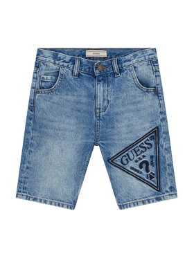 Guess Guess Pantaloncini di jeans L6GD18 D41E0 Blu Regular Fit