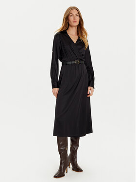 Liu Jo Liu Jo Kleid für den Alltag WF4048 T3764 Schwarz Regular Fit