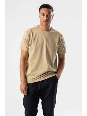 TeeShoppen TeeShoppen T-Shirt 'Basic Collection' Beżowy Regular Fit