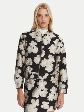 French Connection French Connection Bundy bomber 75ZAF Čierna Boxy Fit