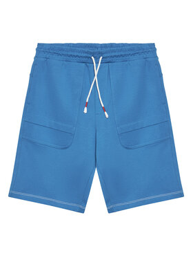 United Colors Of Benetton United Colors Of Benetton Sportske kratke hlače 3BL0C903J Plava Regular Fit