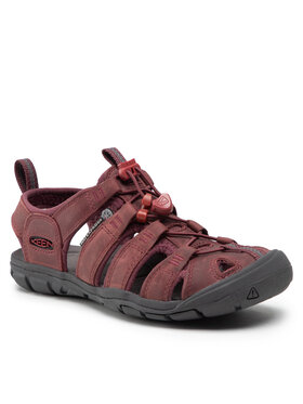 Keen Keen Sandali Clearwater Cnx Lleather 1025088 Bordeaux