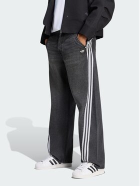 adidas adidas Jeansy 171257 Czarny Loose Fit