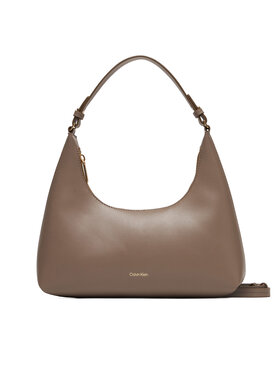 Calvin Klein Calvin Klein Käekott Foil Logo Conv Shoulder Bag LV04F3272G Beež