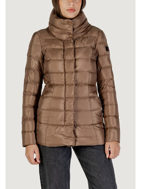 Peuterey Peuterey Giubbotto piumino FLAGSTAFF MQN 03 Marrone Casual Fit