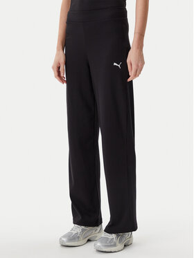 Puma Puma Pantaloni trening Ess Elevated 685025 Negru Straight Fit