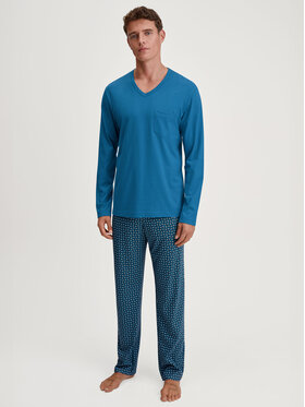 Calida Calida Piżama 47487 Granatowy Regular Fit