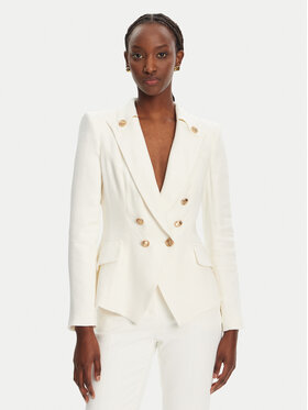 Elisabetta Franchi Elisabetta Franchi Sacou GI-162-52E2-V760 Alb Regular Fit