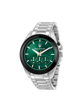 Maserati Maserati Hodinky Traguardo Chronograph R8873612065 Stříbrná