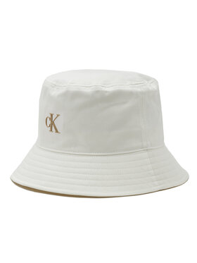 Calvin Klein Jeans Calvin Klein Jeans Καπέλο Bucket Sculpted Twill K60K610375 Λευκό