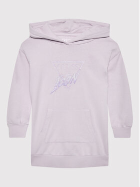 Guess Guess Džemper haljina K2YK03 KA6R3 Ljubičasta Regular Fit