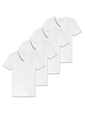 SCHIESSER SCHIESSER T-Shirt 27326 Biały Comfort Fit
