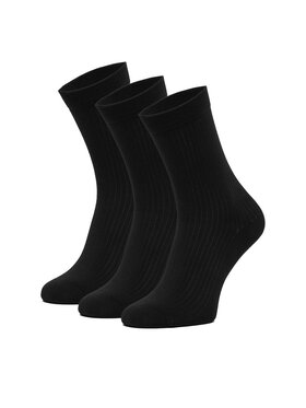 Nine West Nine West Skarpety długie CEO_BR_NW_25081_W_AW25 (3 PACK) Czarny
