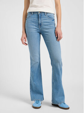 Lee Lee Jeansy BREESE Niebieski Regular Fit