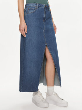 Lee Lee Džinsa svārki 112349007 Zils Loose Fit