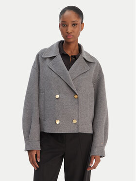 Tommy Hilfiger Tommy Hilfiger Geacă WW0WW47759 Gri Relaxed Fit