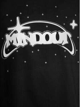 Mindout Mindout Tričko System Čierna Boxy Fit