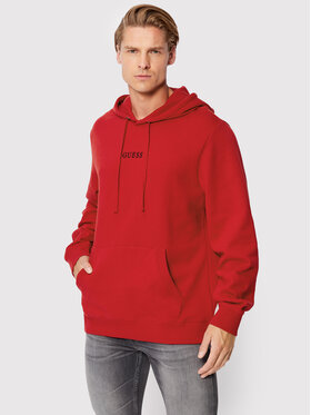 Guess Guess Mikina M2BQ50 K9YH1 Červená Regular Fit