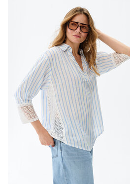 blue shadow blue shadow Koszula Rena Niebieski Regular Fit