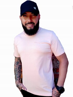 Champion Champion T-Shirt 217159-PS164 Różowy Standard Fit