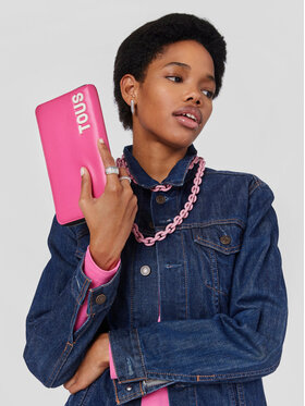 TOUS TOUS Custodia per cellulare Billetera-Portamovil T Carol 2001860525 Rosa