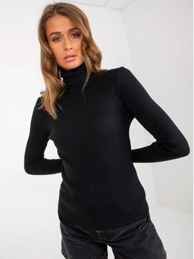 Merg Selection Merg Selection Sweter 201655 Czarny Regular Fit