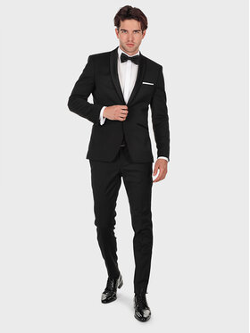 Evenemen Evenemen Garnitur Smoking Kast Czarny Slim Fit