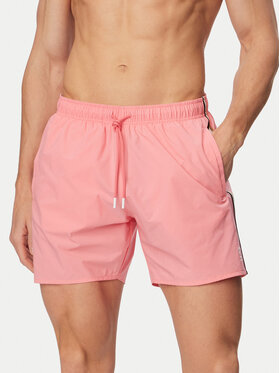 BOSS BOSS Plaukimo šortai Iconic 50491594 Šviesiai rožinė Regular Fit