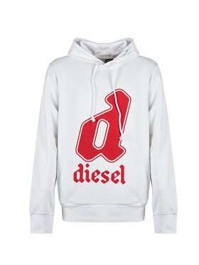 Diesel Diesel Bluza A08690-0HAYT Biały Regular Fit