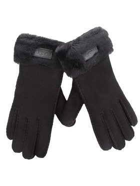 Ugg Ugg Dámské rukavice W Turn Cuff Glove 17369 Černá