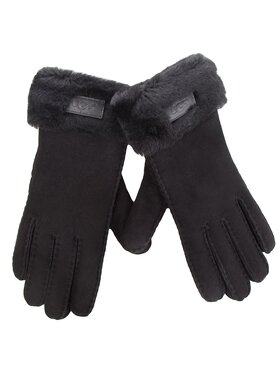 Ugg Ugg Γάντια Γυναικεία W Turn Cuff Glove 17369 Μαύρο