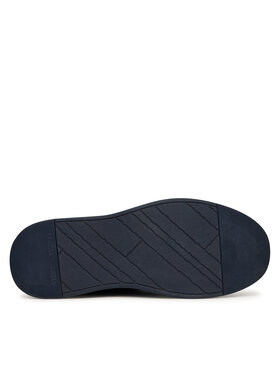 Tommy Hilfiger Tommy Hilfiger Polobotky Comfort Nubuck Moc Toe Shoe FM0FM05975 Tmavomodrá