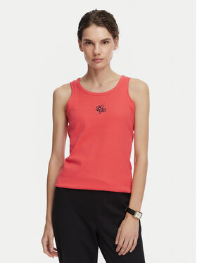 Beverly Hills Polo Club Beverly Hills Polo Club Top P-SS26W-TK550000 Koralowy Regular Fit