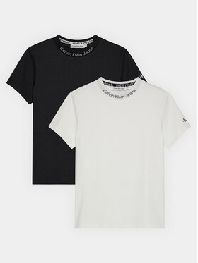 Calvin Klein Jeans Calvin Klein Jeans Lot de 2 t-shirts IB0IB01887 Multicolore Regular Fit