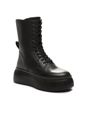 KARL LAGERFELD KARL LAGERFELD Īsie zābaki KL42375 Melns