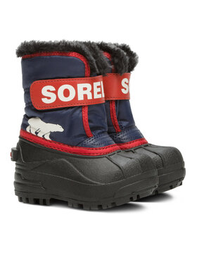 Sorel Škornji Za Sneg Toddler Snow Commander™ Boot NV5190-466 Mornarsko Modra