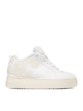 DC Shoes DC Shoes Sneakers EO-COURT GRAFFIK PLATFORM DC02422102 Alb