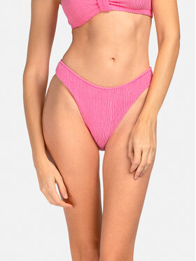Miss Lou Miss Lou Dół od bikini D-SP1-R Różowy