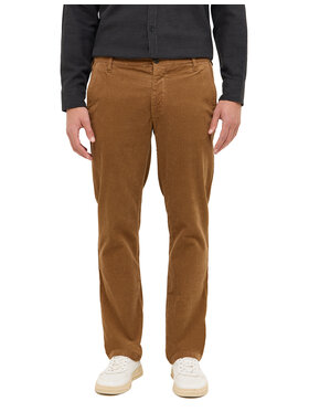 Mustang Mustang Jeansy Style Tramper Chino Brązowy Straight Fit