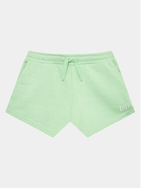Roxy Roxy Pantaloni scurți sport Happiness ERGFB03290 Verde Regular Fit