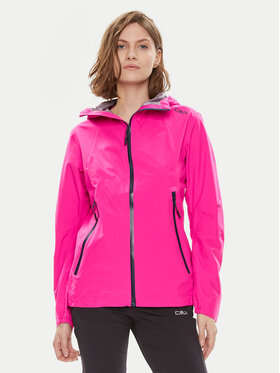 CMP CMP Kurtka przeciwdeszczowa 34Z6516 Różowy Regular Fit