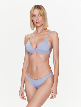 Calvin Klein Swimwear Spodnji Del Bikini KW0KW02034 Modra