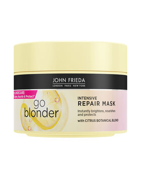 John Frieda John Frieda John Frieda Go Blonder Intensive Repair Mask intensywnie regenerująca maska do włosów blond 250ml Zestaw kosmetyków