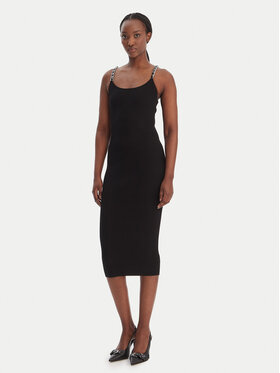 MICHAEL Michael Kors MICHAEL Michael Kors Koktejlové šaty MR683BQ33D Čierna Slim Fit