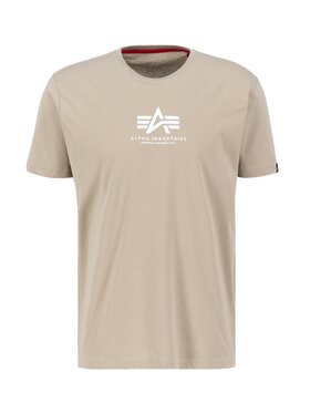 Alpha Industries Alpha Industries T-Shirt 118533 Beżowy Regular Fit
