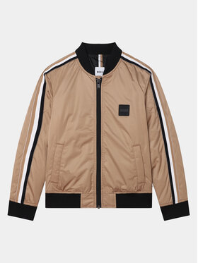 Boss Boss Kurtka bomber J26508 S Beżowy Regular Fit