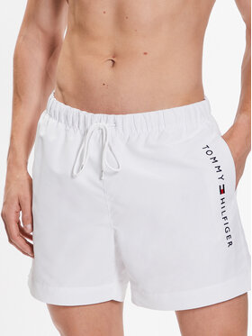 Tommy Hilfiger Tommy Hilfiger Pantaloncini da bagno UM0UM02885 Bianco Regular Fit