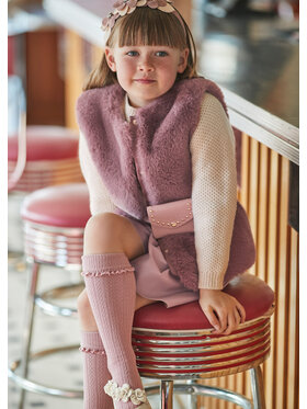 Mayoral Mayoral Weste 4365 Violett Regular Fit
