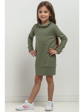 Tessita Tessita Sukienka codzienna SUKIENKA MMD37_8_104 Khaki Regular Fit